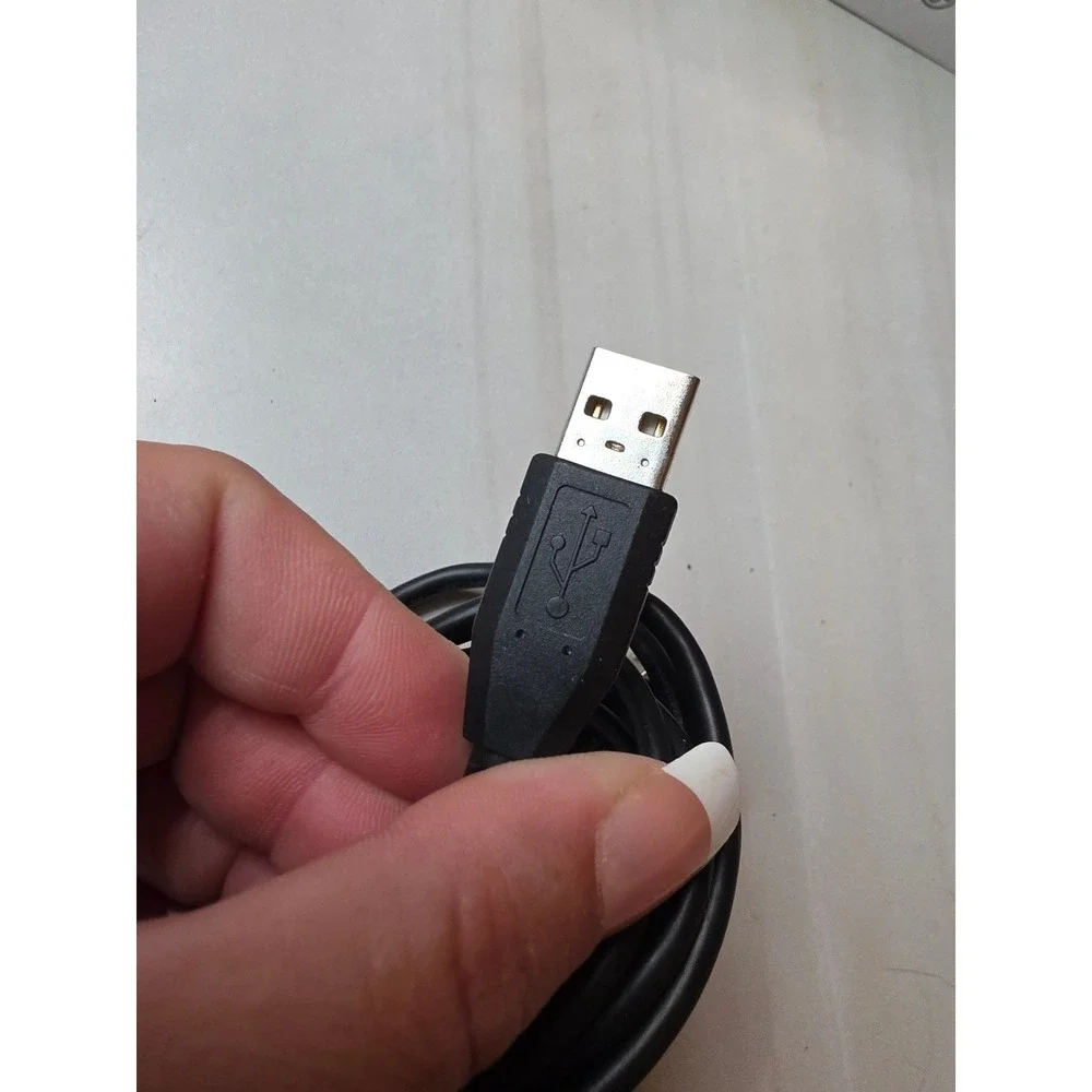 USB 2.0 Printer Cable Type A‎ Male to Type B Male Black Scanner Data  A5 Cord
